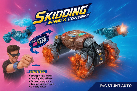 Skidding Car