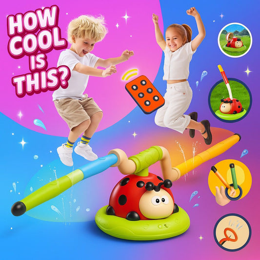 Ladybug Jump & Splash Spinner